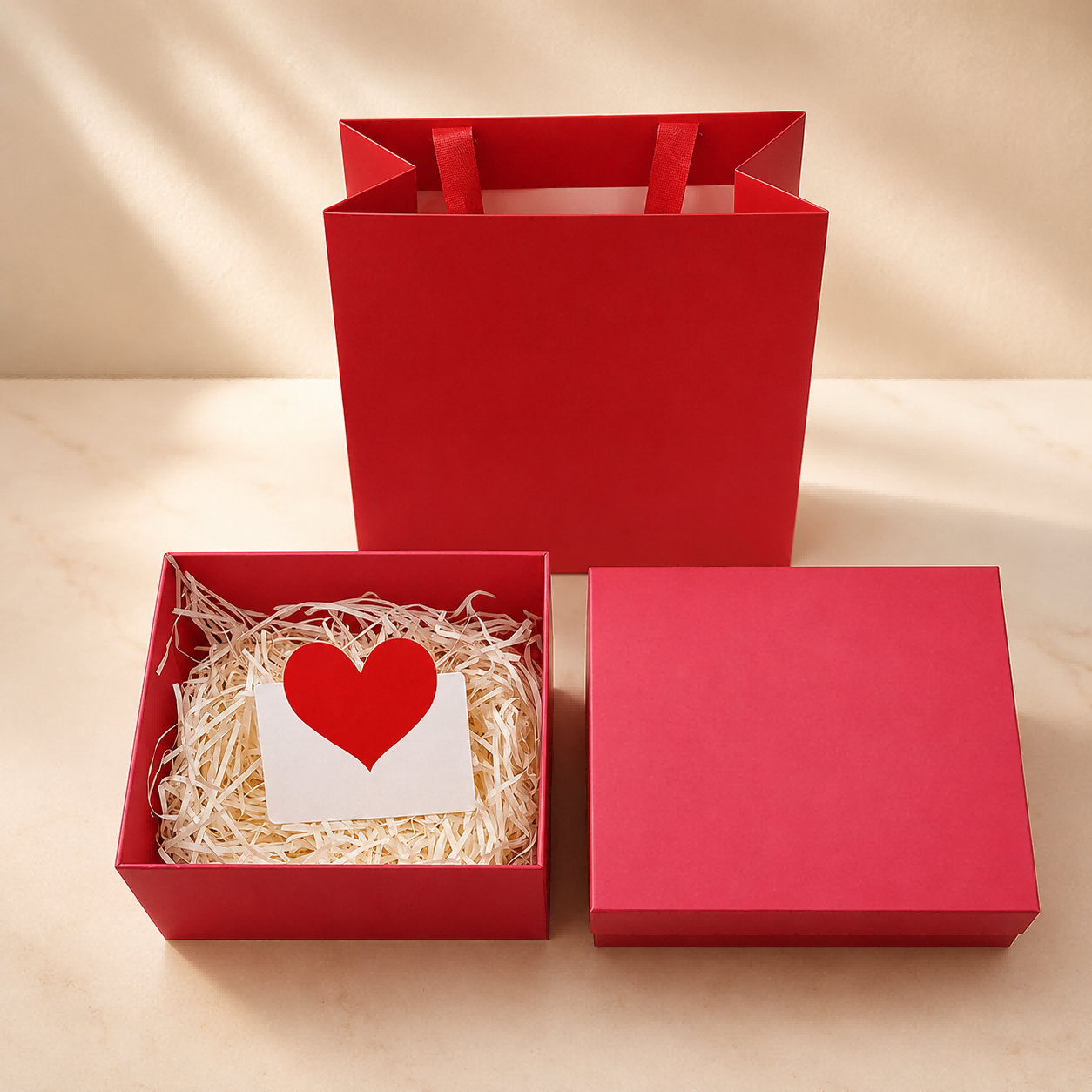 Gift set packaging boxes with custom inserts for multiple premium products