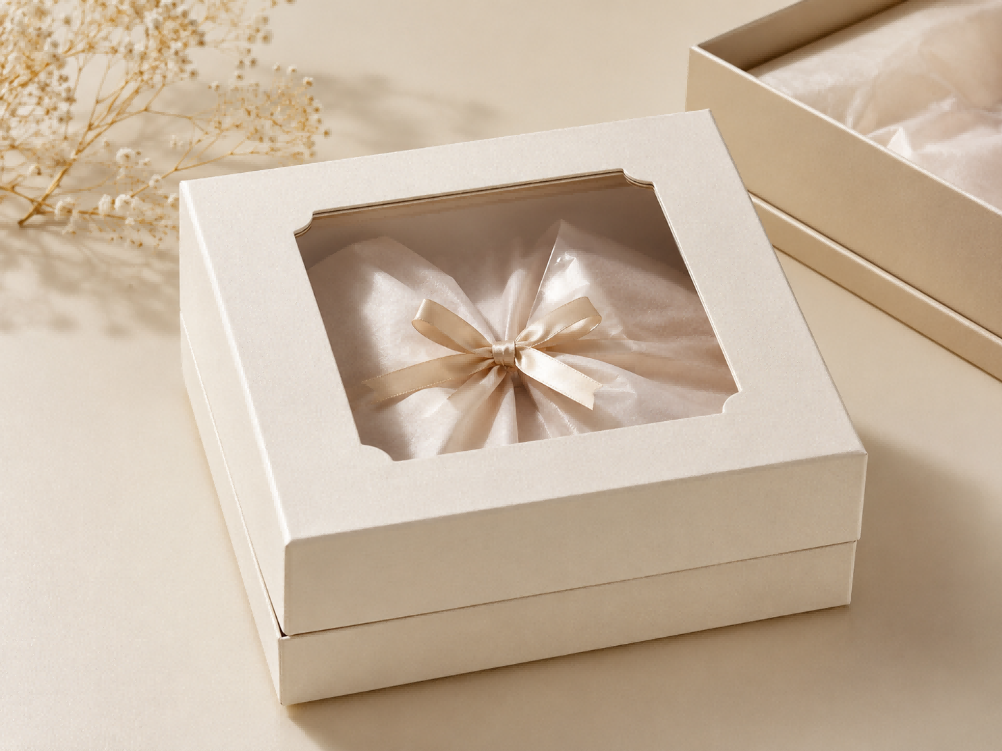 Luxury gift boxes with lift-off lids for premium retail and gift packaging