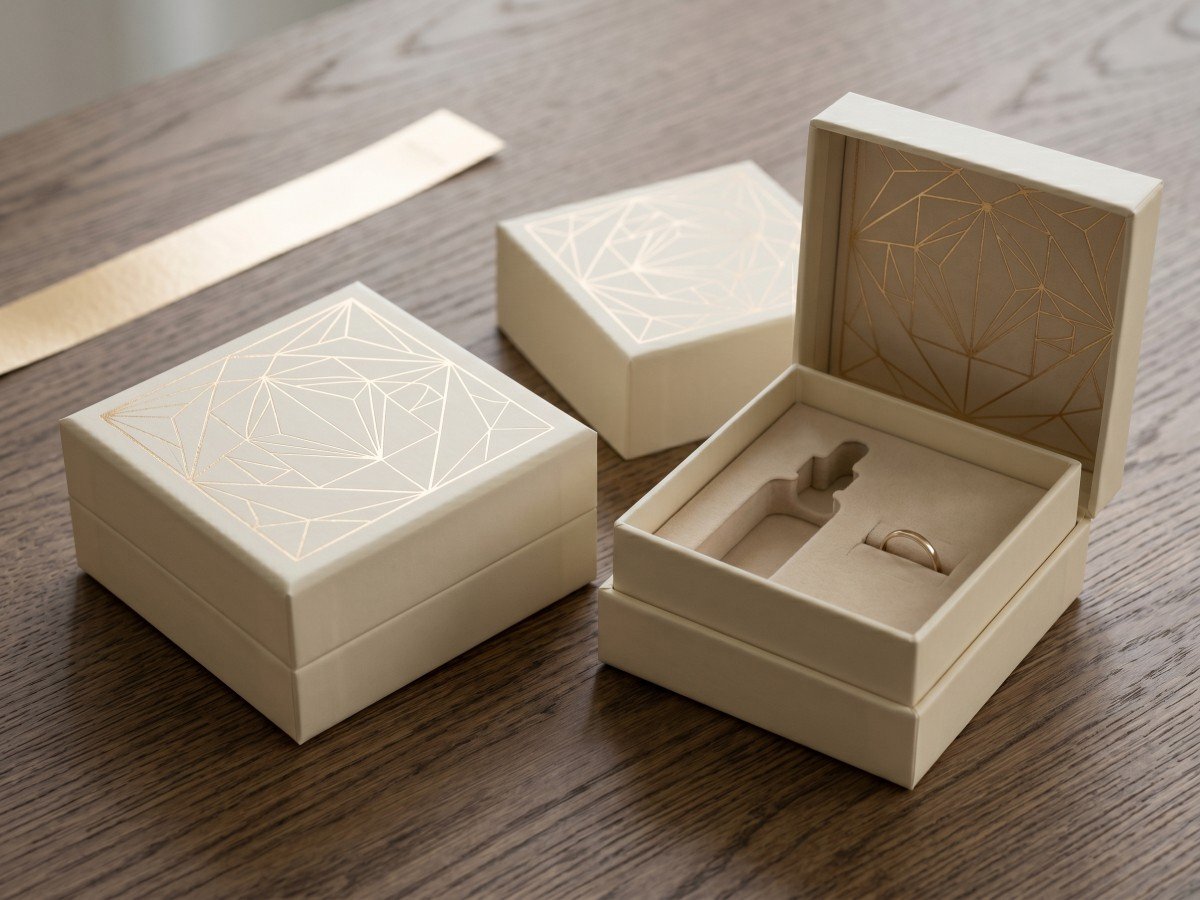 Lid and base cosmetics gift box